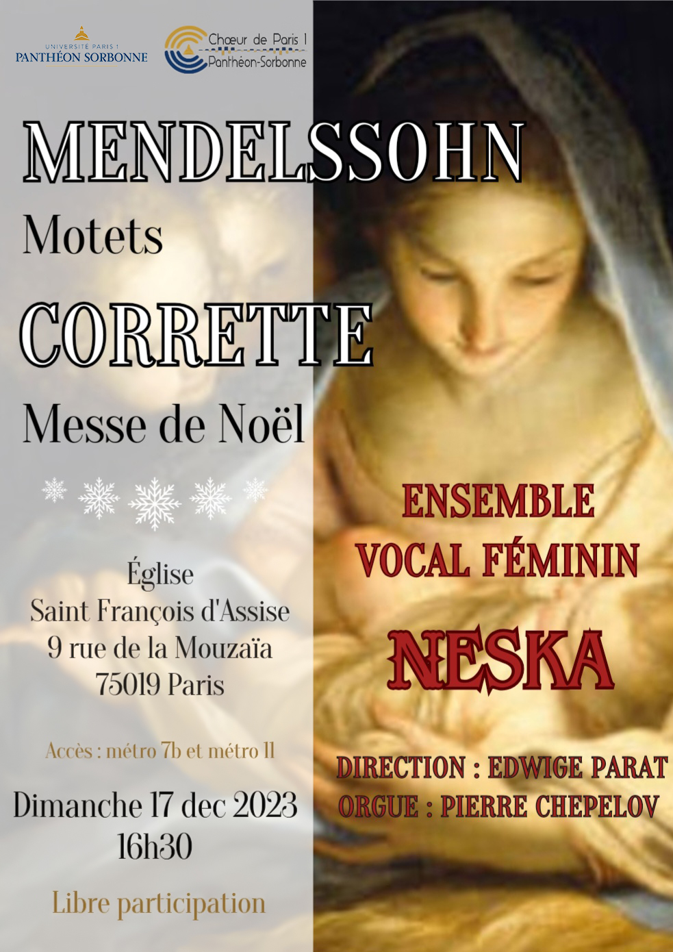 concert Neska noel