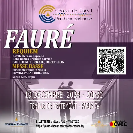 flyer concert Fauré