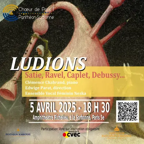 flyer concert Neska Ludions